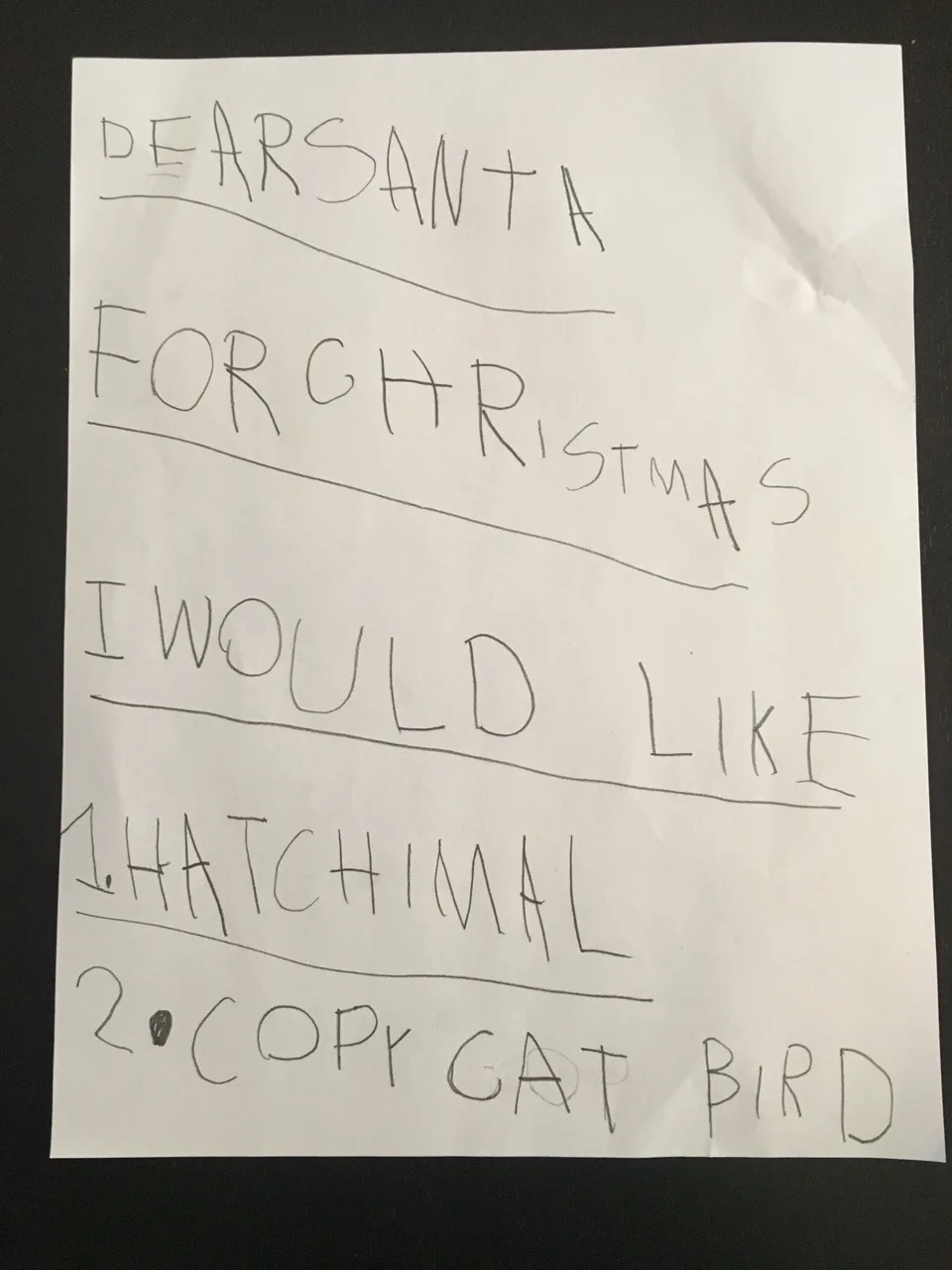 Letters to Santa