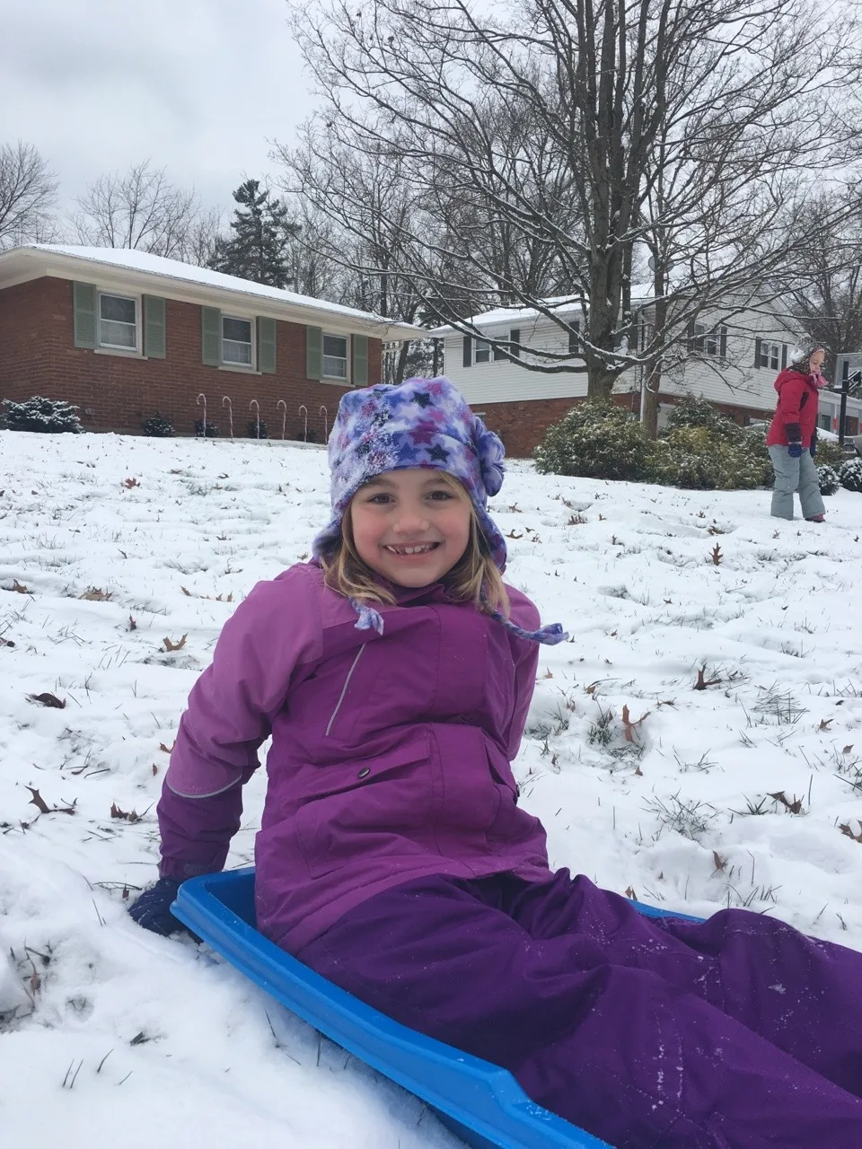 Brrr! Today was cold and snowy, but we made the most of it!