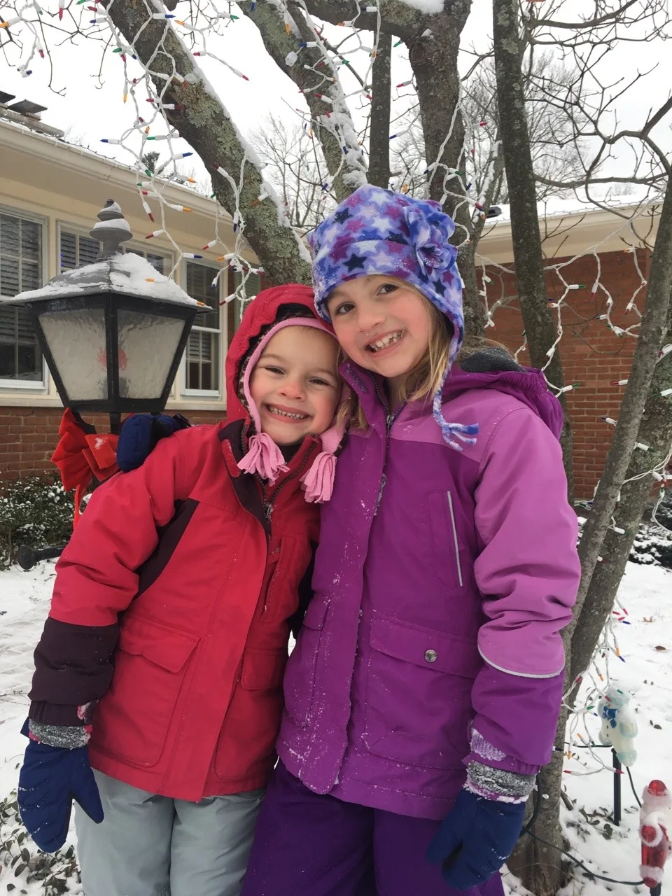 Brrr! Today was cold and snowy, but we made the most of it!