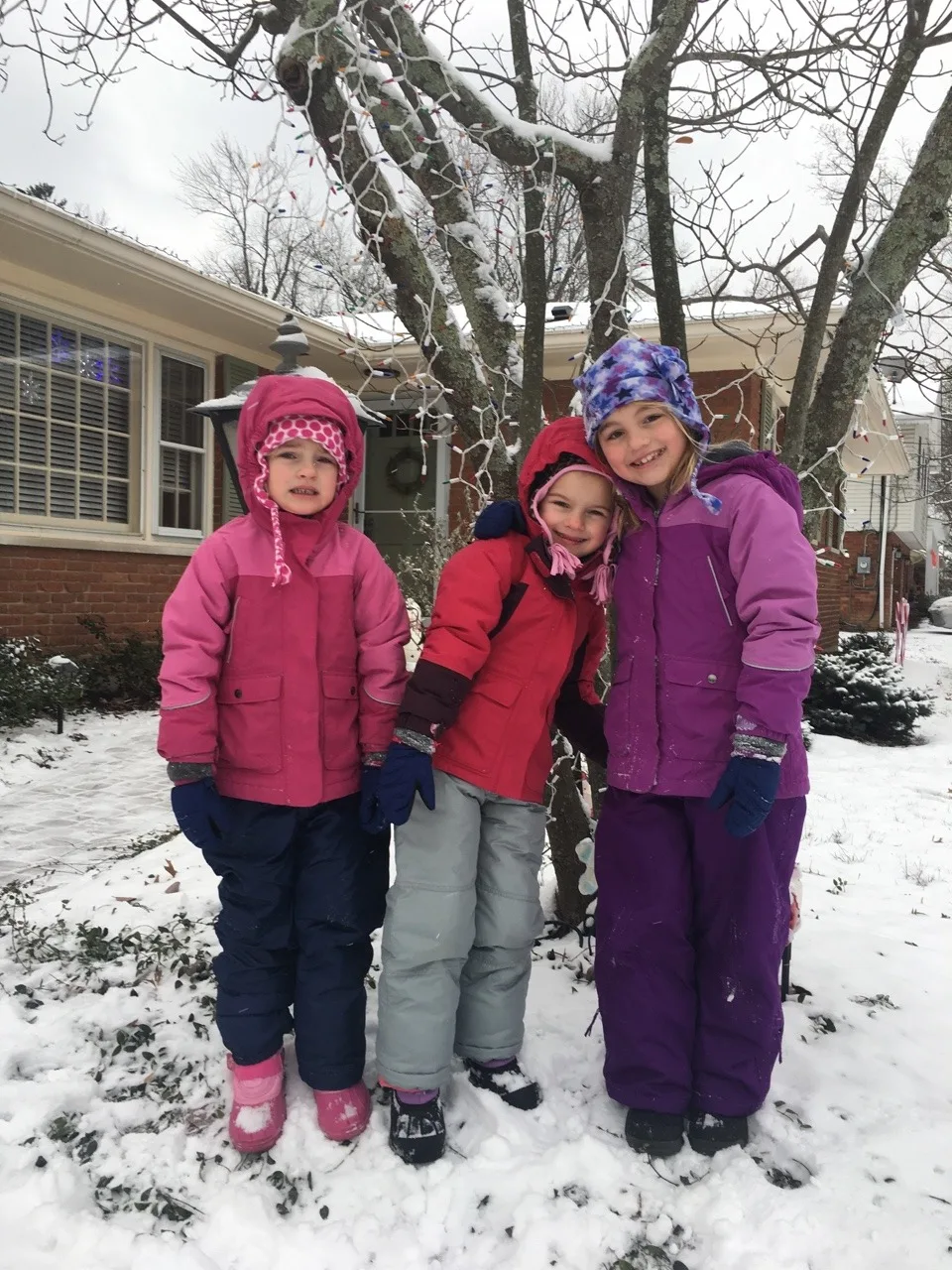 Brrr! Today was cold and snowy, but we made the most of it!