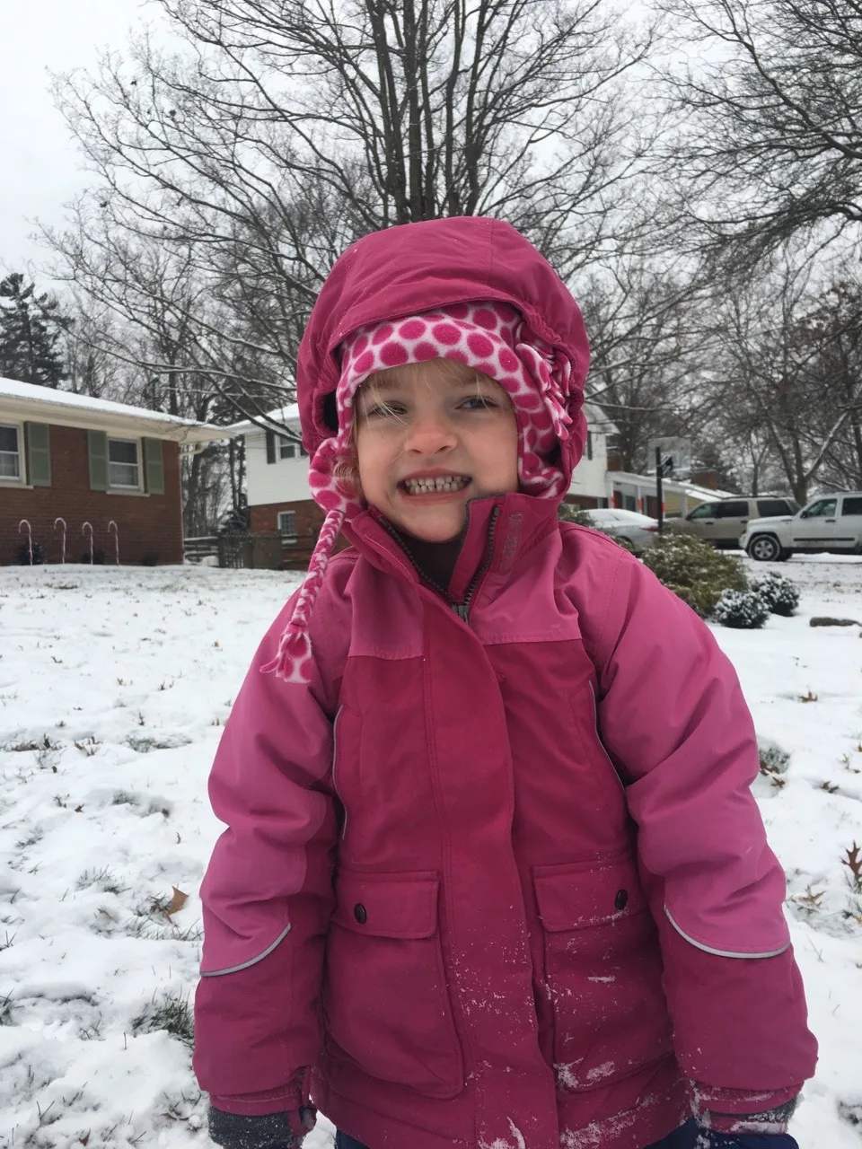 Brrr! Today was cold and snowy, but we made the most of it!