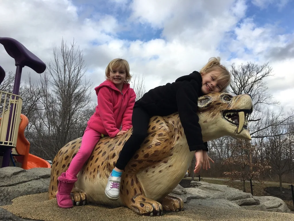 We enjoyed today’s 60 degree heatwave at the “best park ever!”