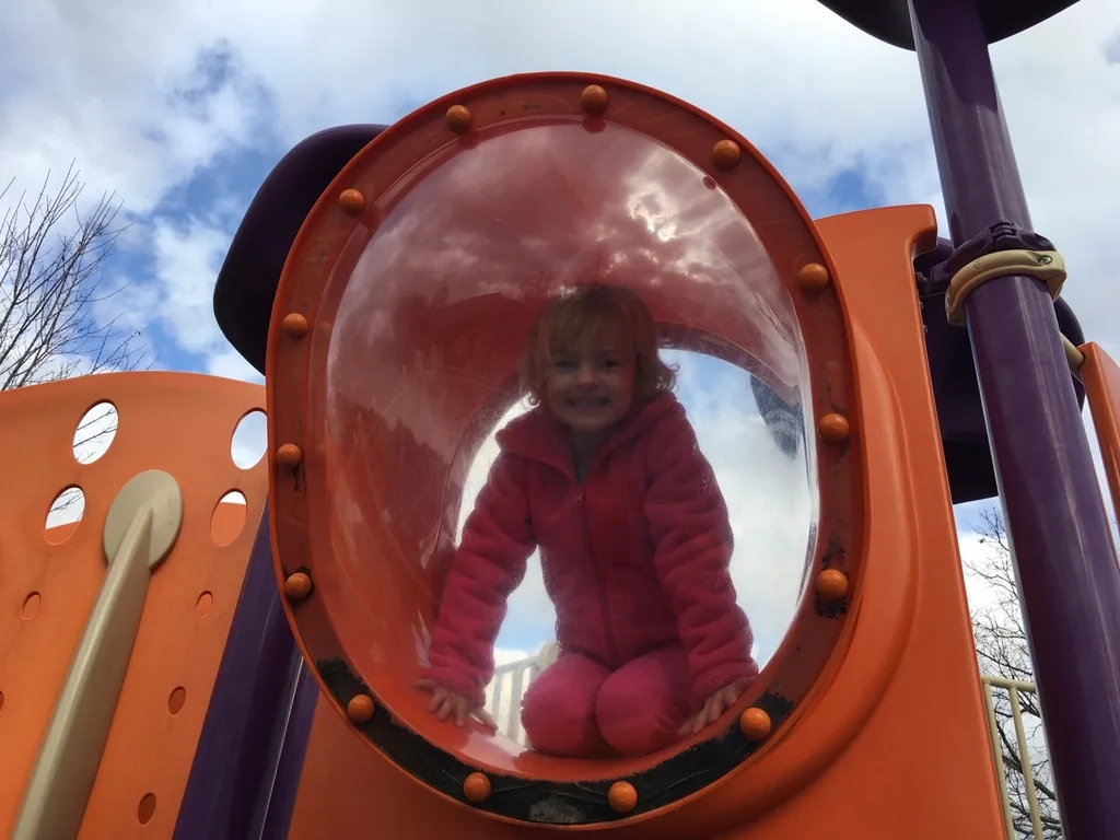 We enjoyed today’s 60 degree heatwave at the “best park ever!”