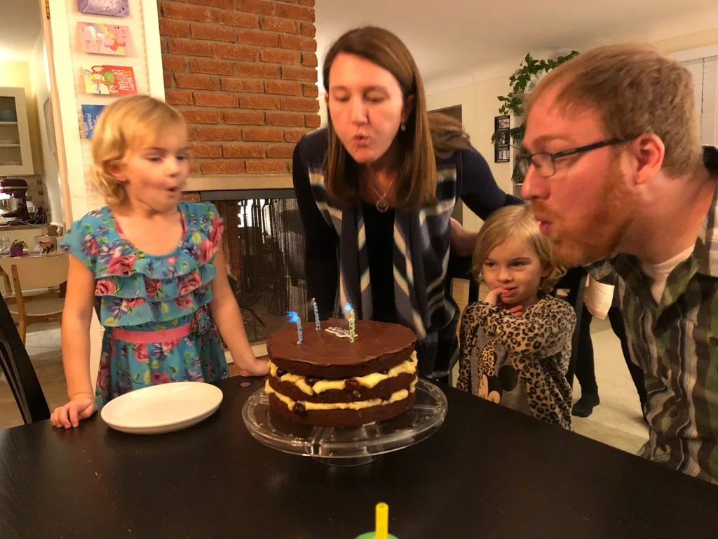 It’s a good birthday celebration weekend when it includes a sombrero, a family dinner, and a chocolate cherry cake!