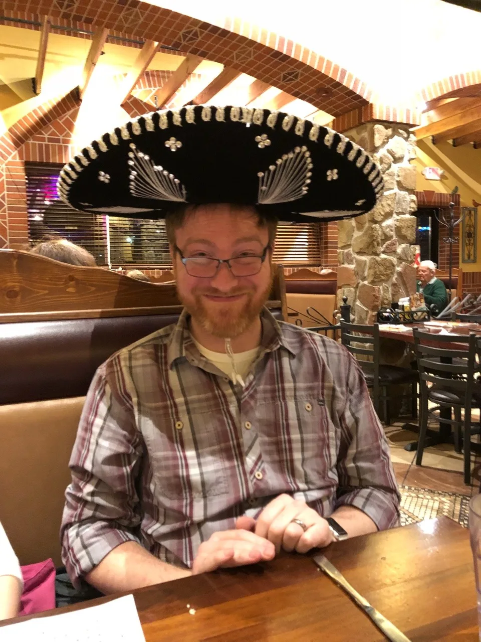 It’s a good birthday celebration weekend when it includes a sombrero, a family dinner, and a chocolate cherry cake!