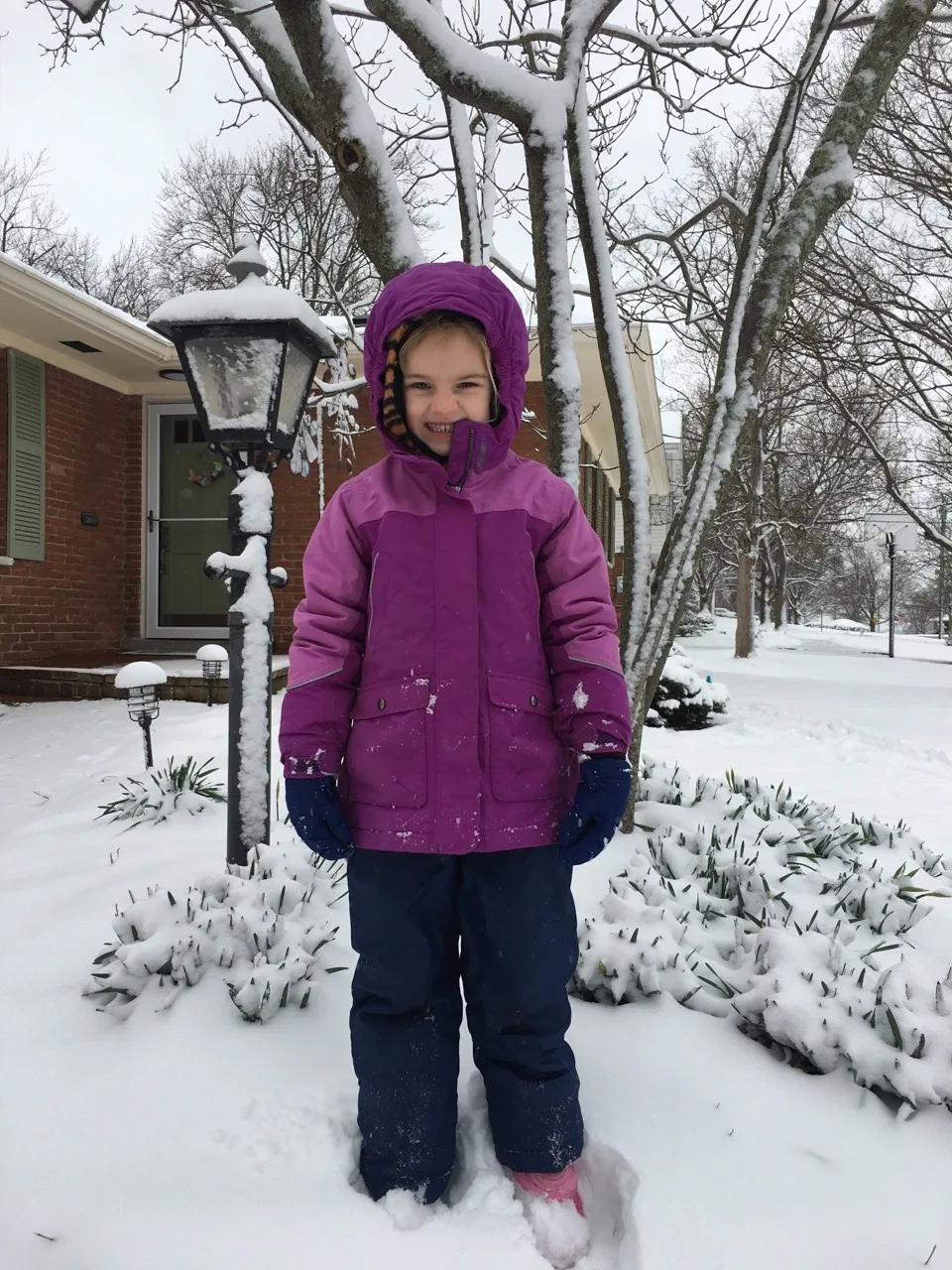 Josie enjoying the second day of Spring