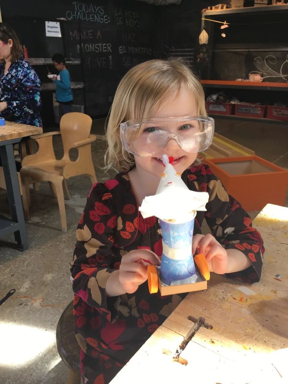 I think we now understand why Clara likes Chicago so much. Day 2 was loads of fun! We loved the highly interactive Chicago Children’s Museum!