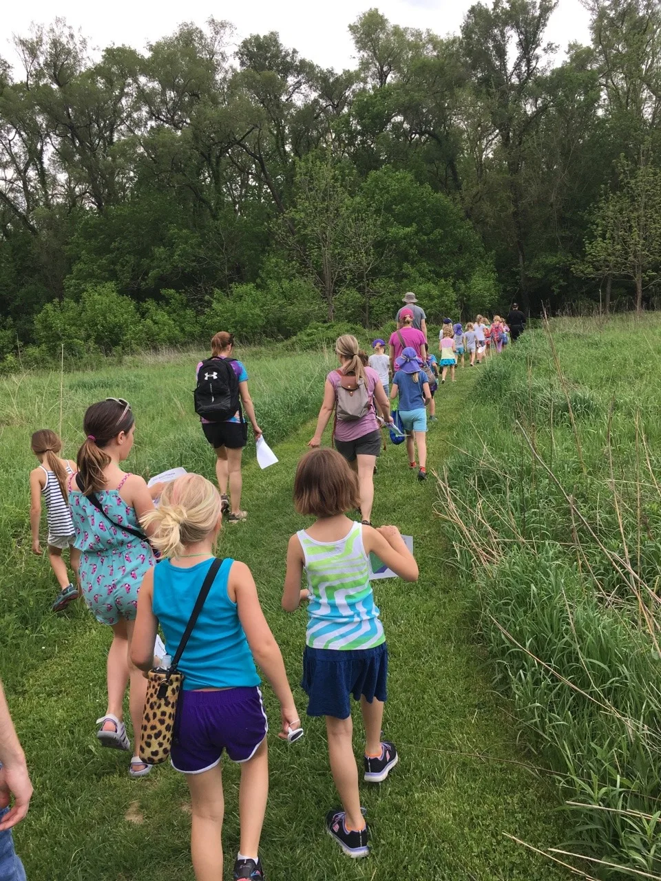 What a great day for a fun hike with our Girl Scout troop at the Kelley Nature Preserve! Thanks to our awesome guide, Deputy Meredith, we even got to see the elusive “Brownie” \[the bat\].