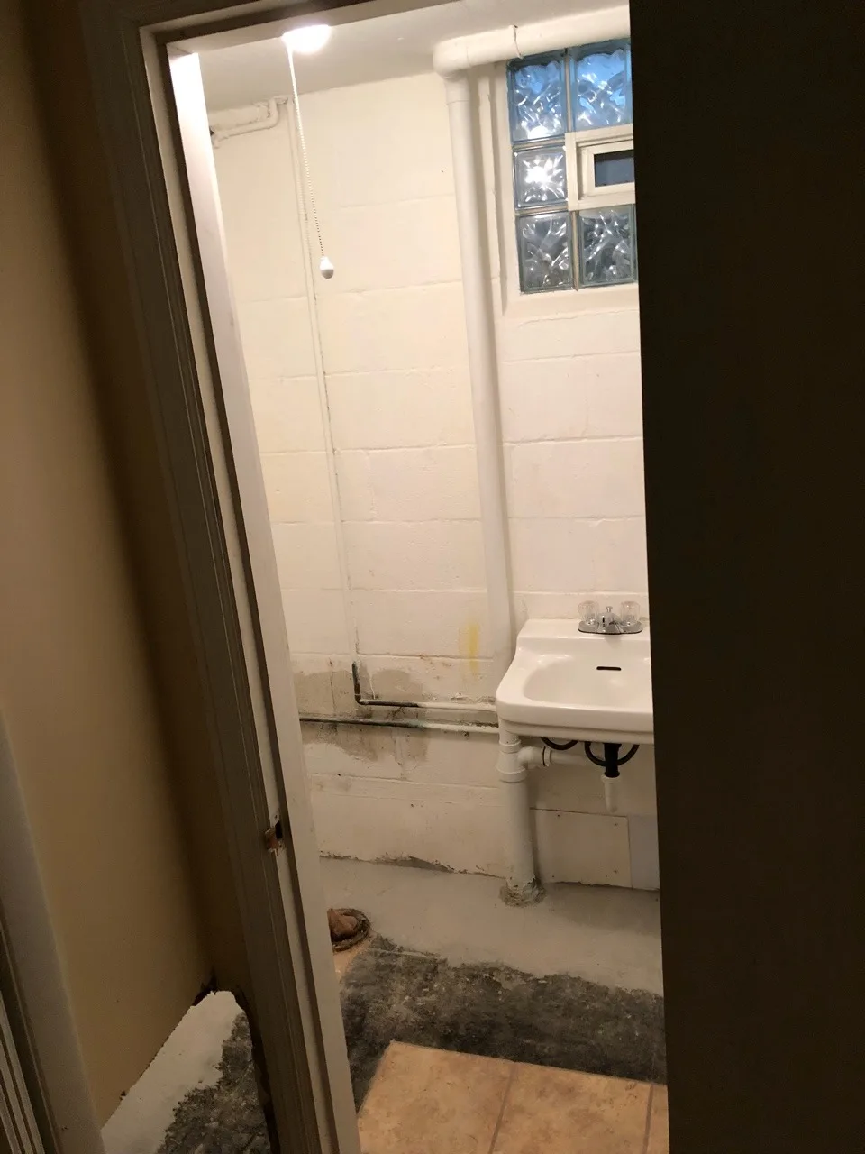 It still needs to be painted, but after four weeks our basement looks so much nicer!