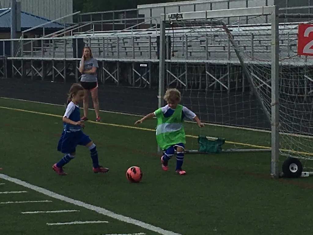 Another final game of the season. This one was particularly fun, and not just because of the storm at the end. Their team played the same team that they played for their first game of the season. This time they understood how to play and only lost by three points. It was a fun one to watch!