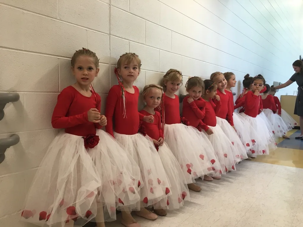 Gwen and Josie’s dance recital
