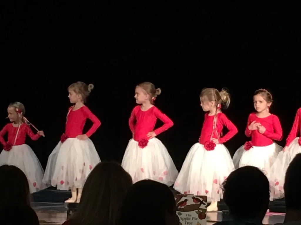 Gwen and Josie’s dance recital