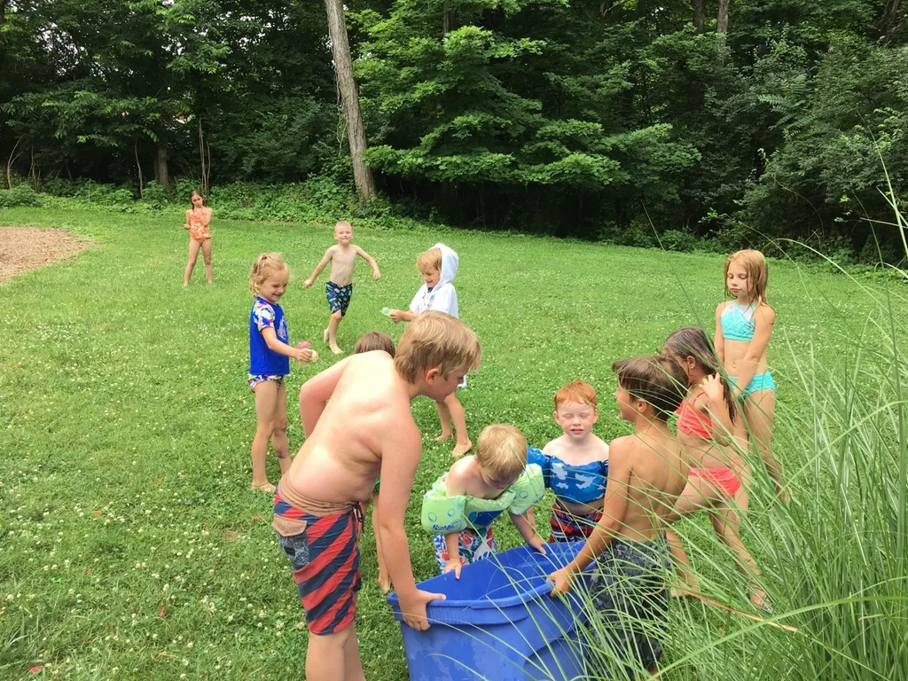 Galaxy slime, water balloons, a snack, and friends - our first KHCC Kids Club was a success!