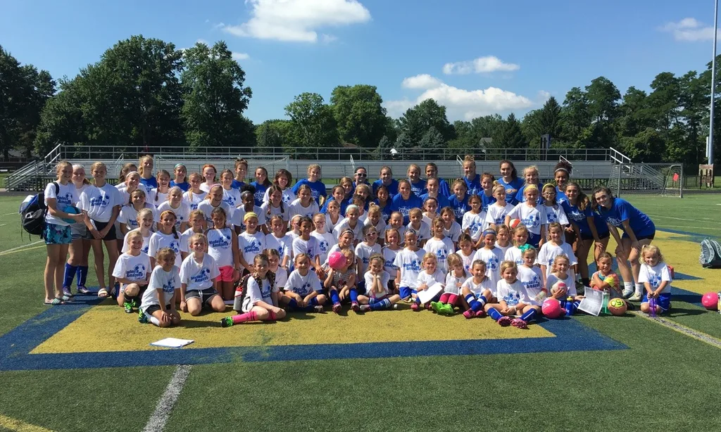 The girls loved every moment of the Madeira Amazon’s soccer camp.
