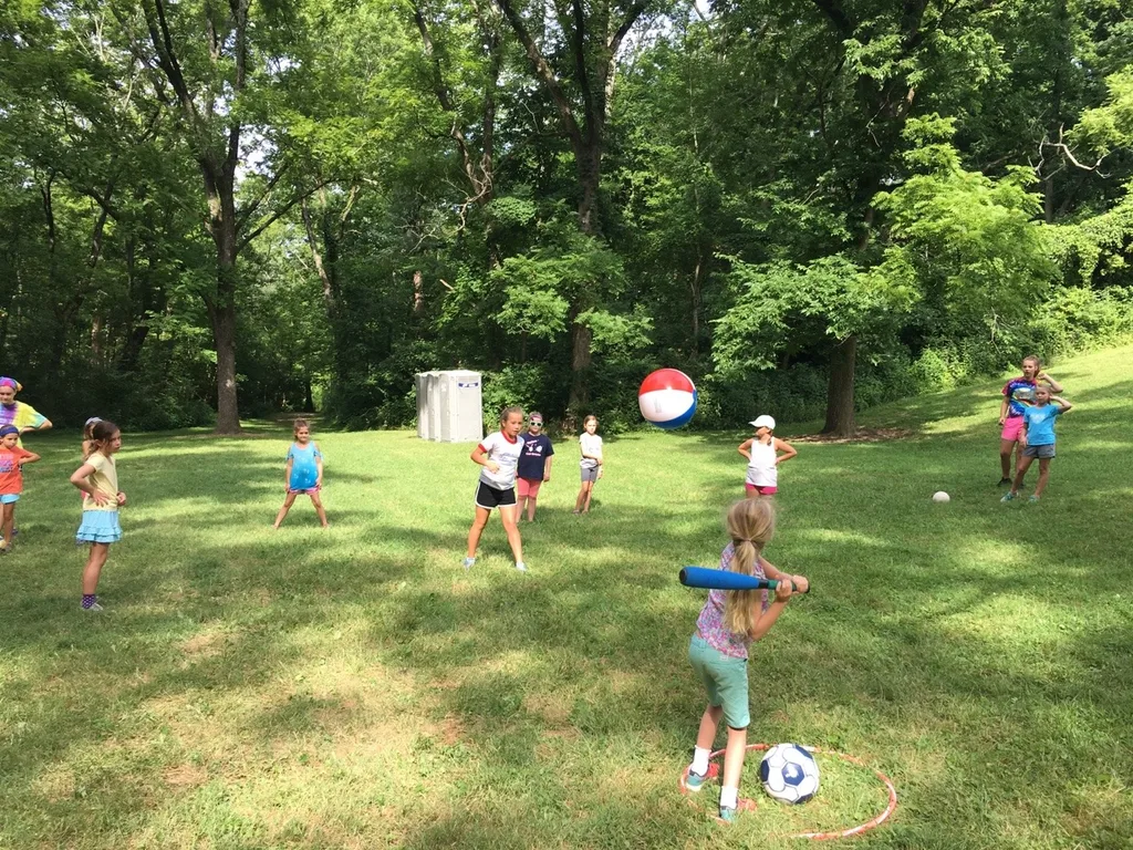 The word of the morning for day four of Girl Scout camp was games! The girls invented a new sport, changed the rules for games, and created new party games - all to earn their Making Games badge. They rounded out the day by making sun prints, creating photo frames, and playing drip drip drench.