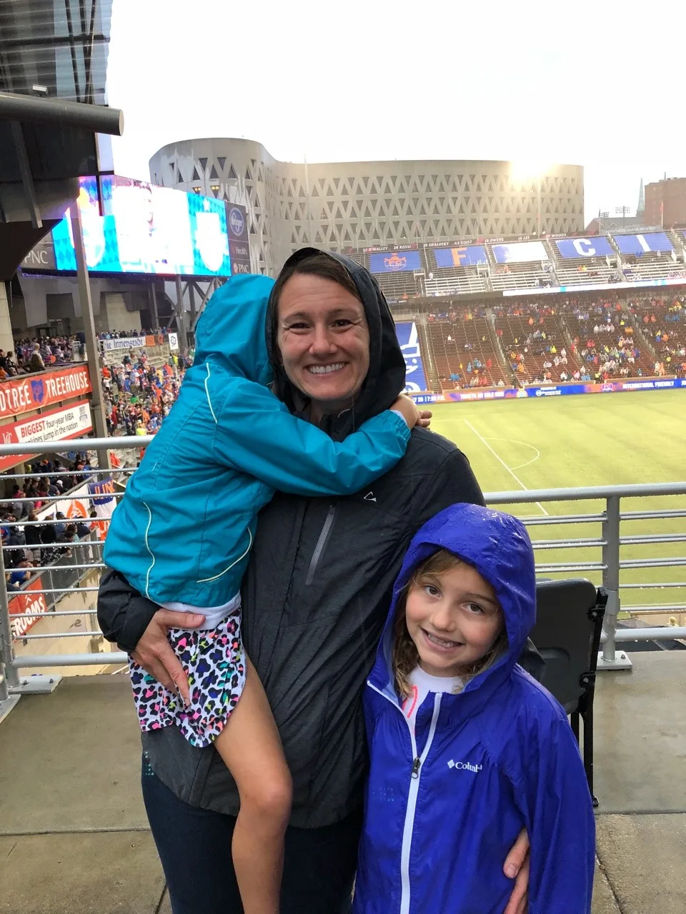 Even though it rained on us, we still enjoyed our first FC Cincinnati game - especially since they won 2-1!