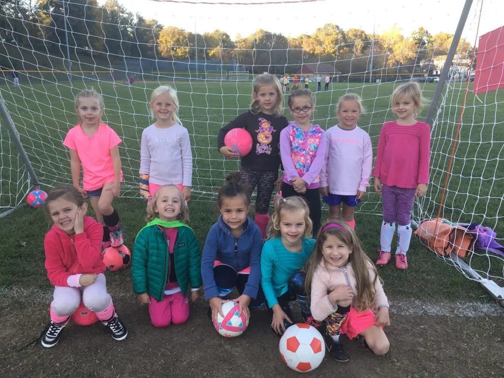 Final soccer practice with this cute team. We had a fun, undefeated season! (Gwen, Clara, Charlotte, Ivy, Isla, Josie, Avery, Charlotte S., Scarlett, Annie, and Reese.)