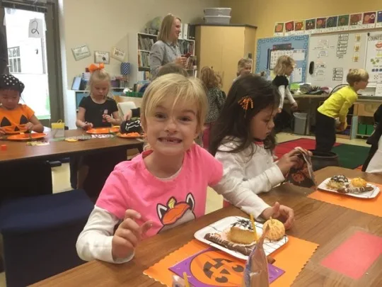 Classroom Halloween parties, a birthday brunch, and trick-or-treating