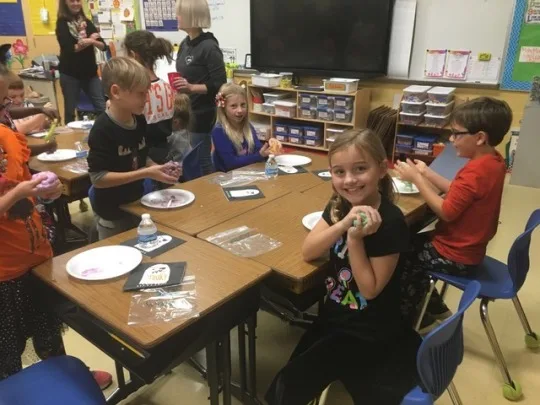 Classroom Halloween parties, a birthday brunch, and trick-or-treating