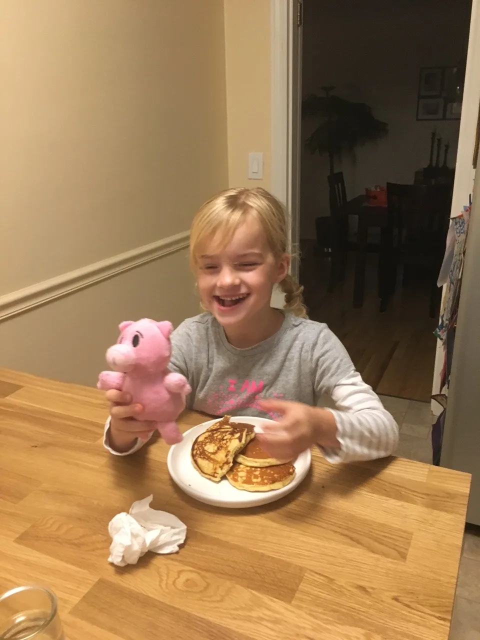 They can finally wear the “I am 6” shirt!