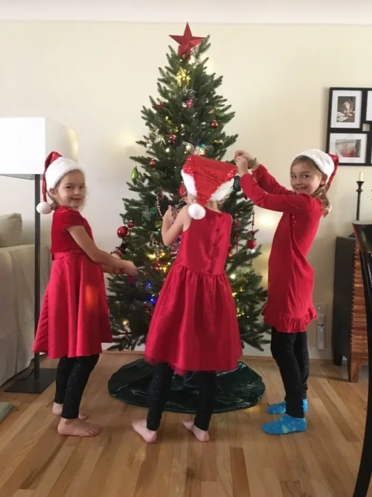 Our Black Friday tradition: decorating and a movie. No shopping madness for us!