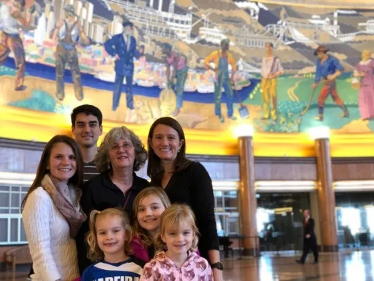 After a long closure for renovations, it’s finally open again! The girls were so happy!