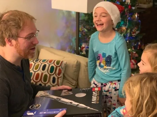 Christmas morning 2018