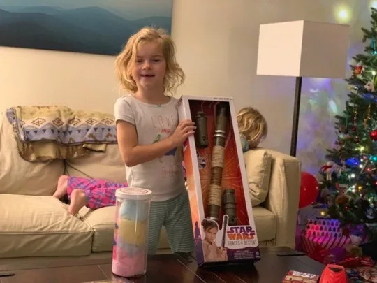 Christmas morning 2018