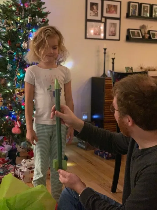 Christmas morning 2018