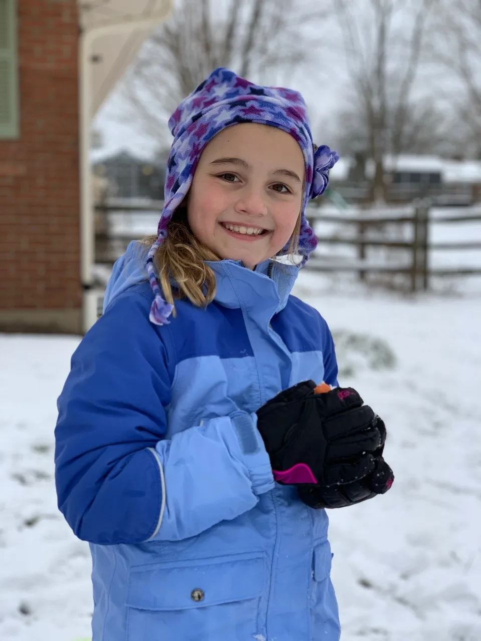 First snow of the year: a fun afternoon!