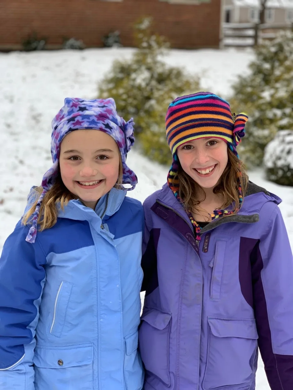First snow of the year: a fun afternoon!