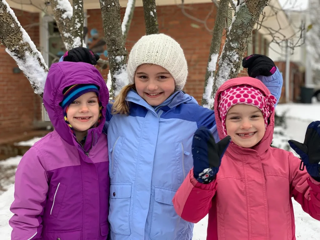 First snow of the year: a fun afternoon!