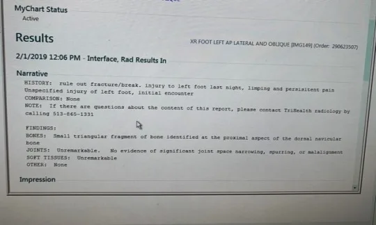 Abby’s sporting a new accessory, unfortunately.