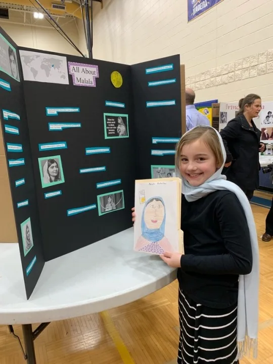 Third grade biography fair
