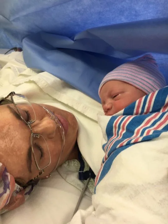 Big day! Easter egg hunt fun AND a new baby!