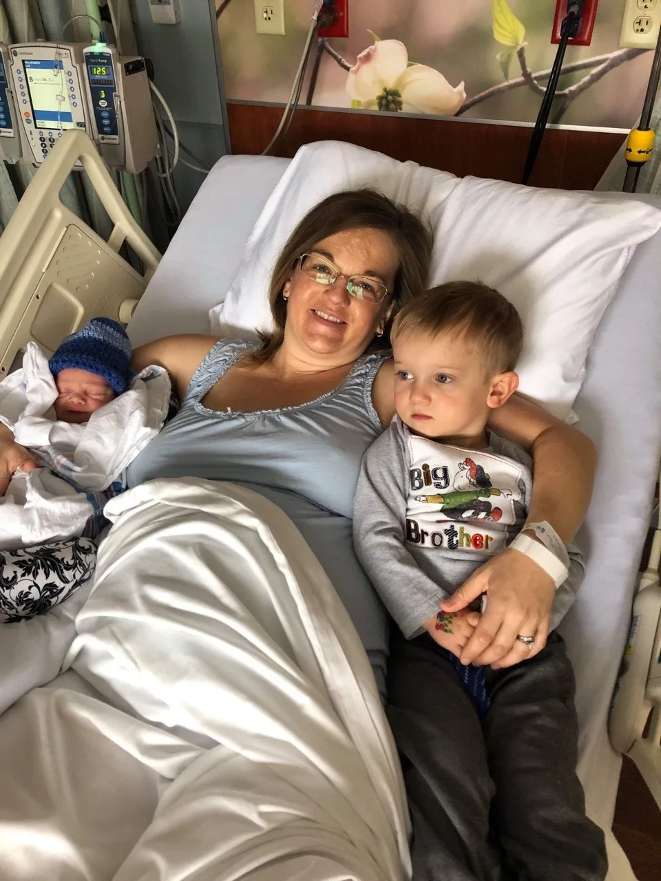 So happy we got the chance to meet our newest family member today. So cute and healthy. He just doesn’t have a name yet!