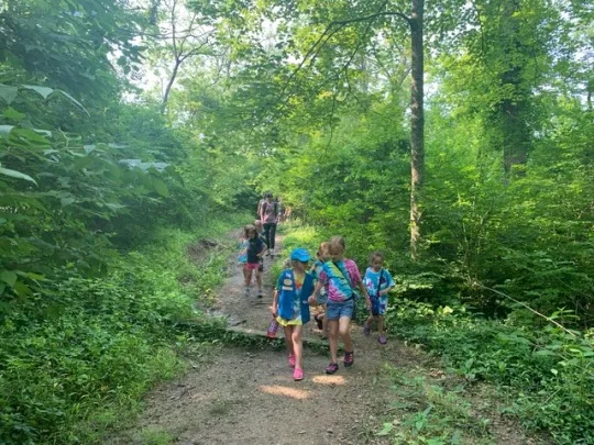 So proud of these intrepid, outdoorsy girls! I’m amazed by how far we hiked and how well everyone did on our first Daisy Girl Scout hike.