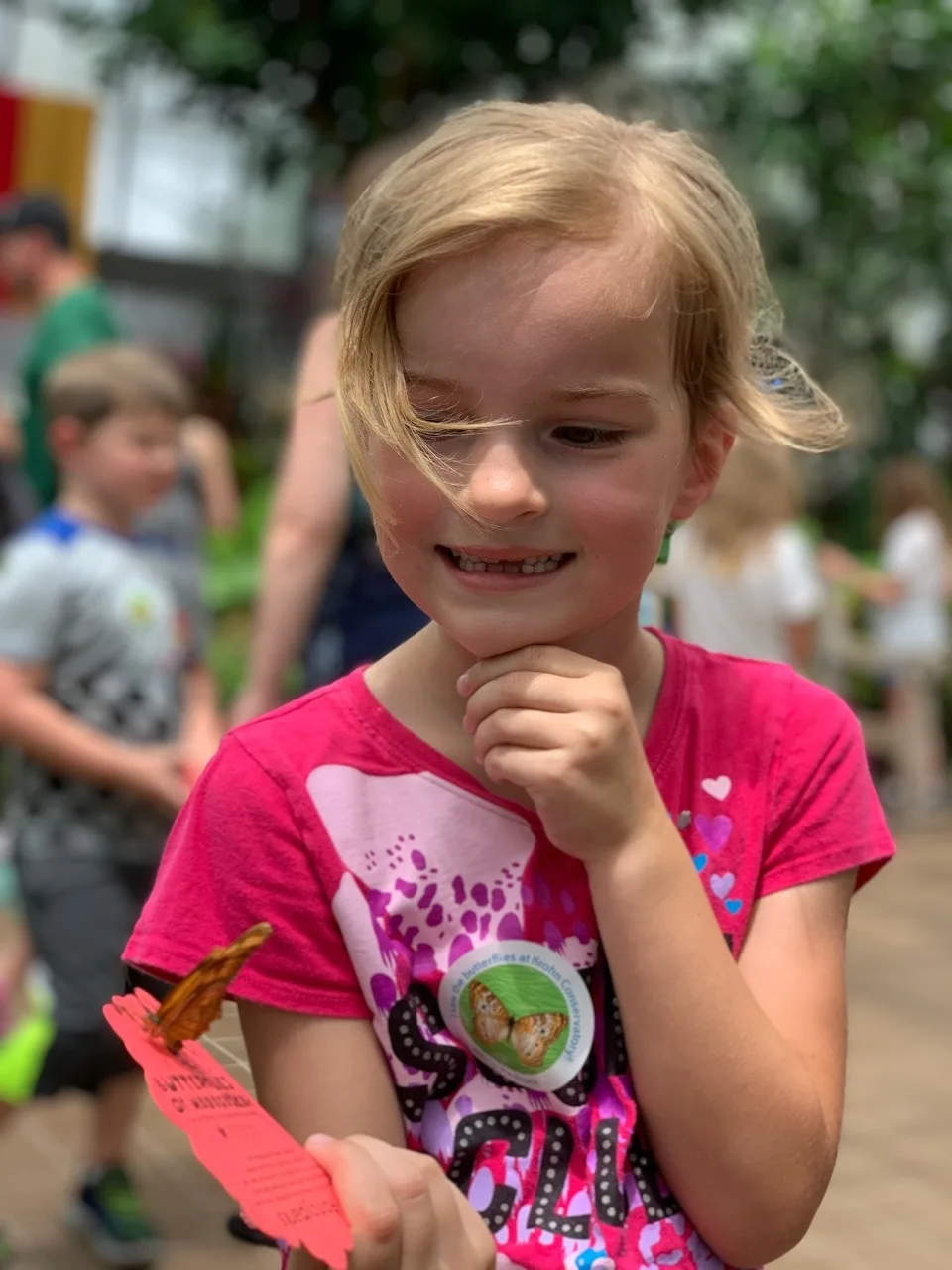 Summer adventure list: Krohn Conservatory butterfly show!