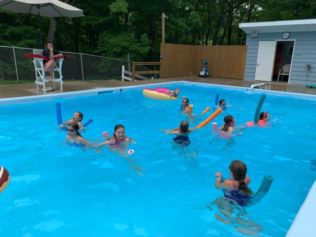 An extra fun day with a mini-swim meet, a dance rehearsal, and a “Nabby” 9th birthday party!