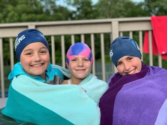The Christmas theme was so appropriate for Abby’s first real swim meet of the season. So cold, but she still had tons of fun with friends and did really well!