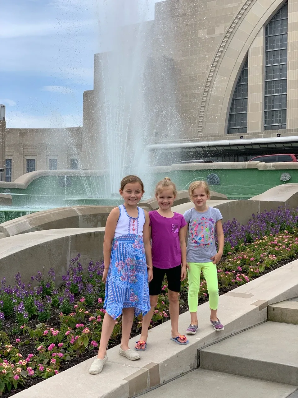 Summer adventure list: OMNIMAX! Gwen and Josie loved their first experience. Abby reminded me that I took her once already, but it was still cool.