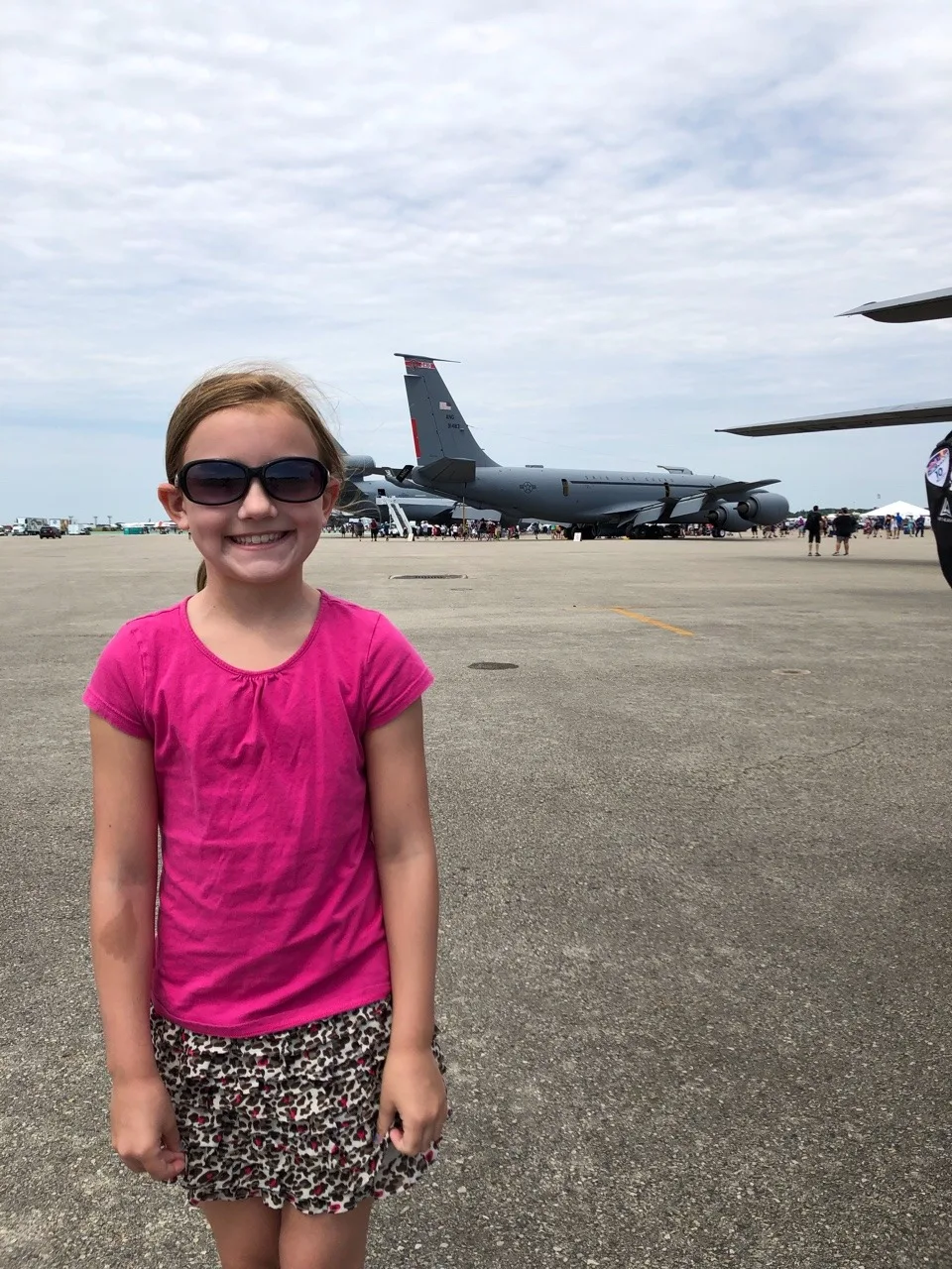 Abby and I had a great time at the Dayton air show. When asked her favorite part, she will only say, “All of it!”