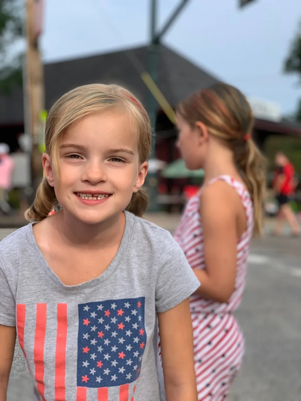 Always fun, but this year’s parade viewing was especially fun - new location and lots of friends!