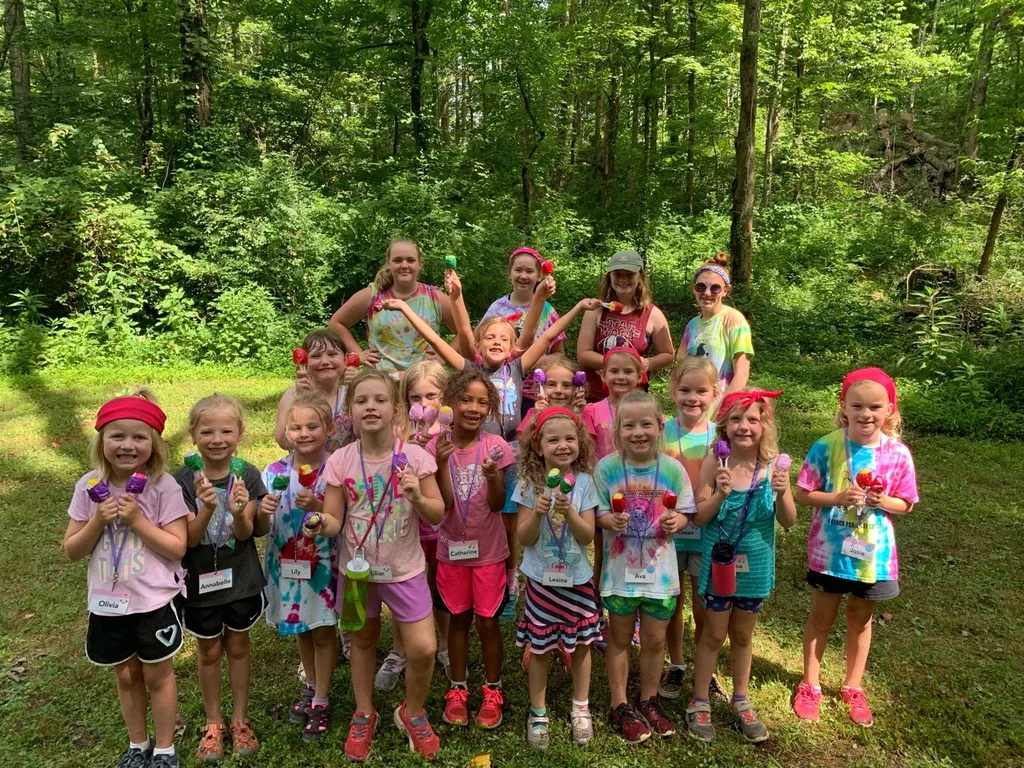 I was so worried, but Abby is doing great adventuring without me in green. And, although they were conflicted about attending, Gwen and Josie are fully embracing the experience and loving Girl Scout camp!
