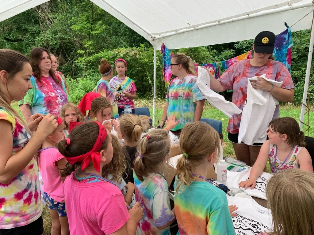 I was so worried, but Abby is doing great adventuring without me in green. And, although they were conflicted about attending, Gwen and Josie are fully embracing the experience and loving Girl Scout camp!