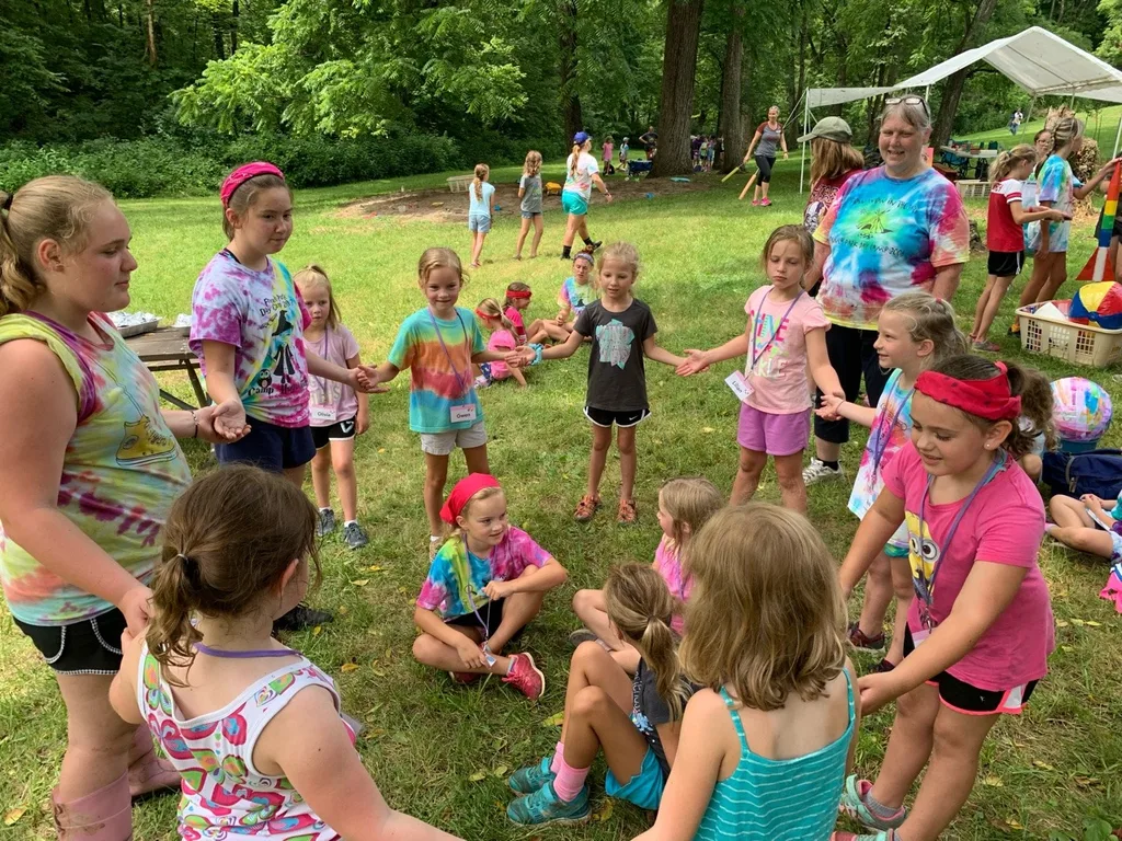 I was so worried, but Abby is doing great adventuring without me in green. And, although they were conflicted about attending, Gwen and Josie are fully embracing the experience and loving Girl Scout camp!
