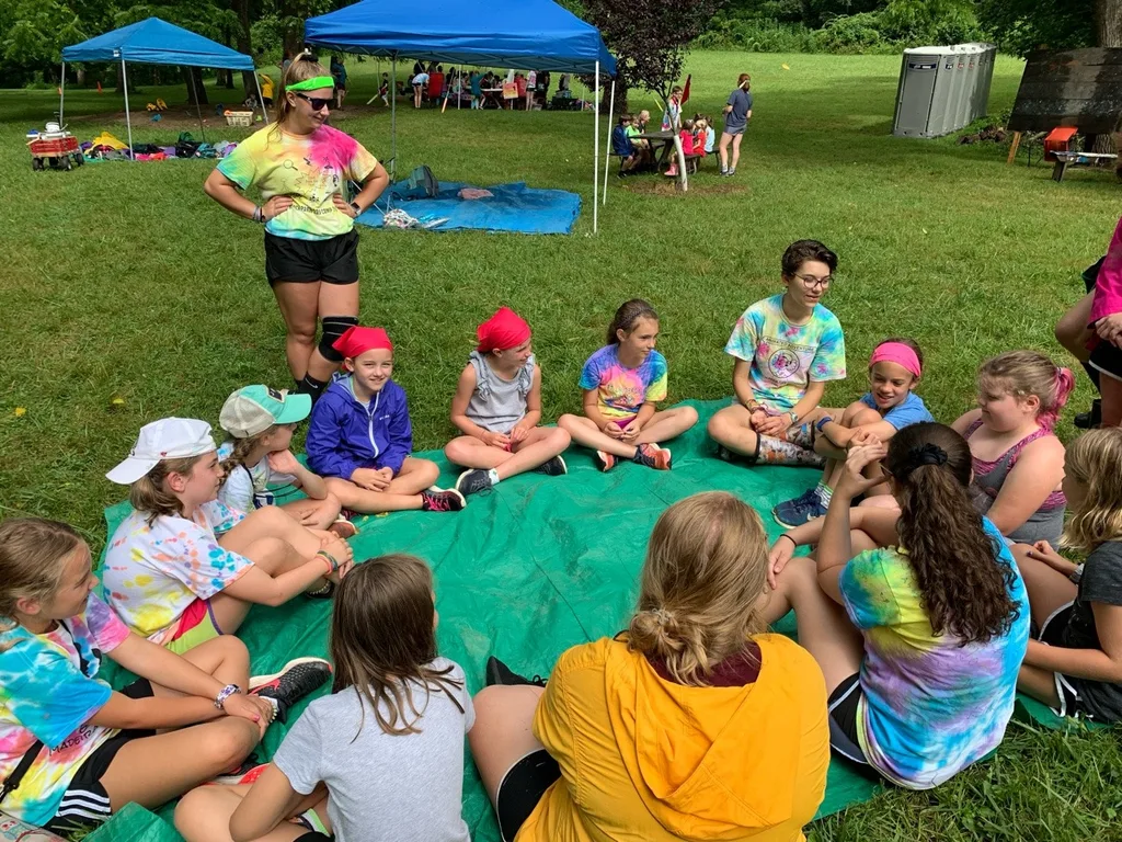 We had an adventure today! It was a very wet and stormy day, but still a pretty good day at Girl Scout camp. The best part? Our guest speaker and her message: “work hard, study hard, don’t be afraid to fail.”