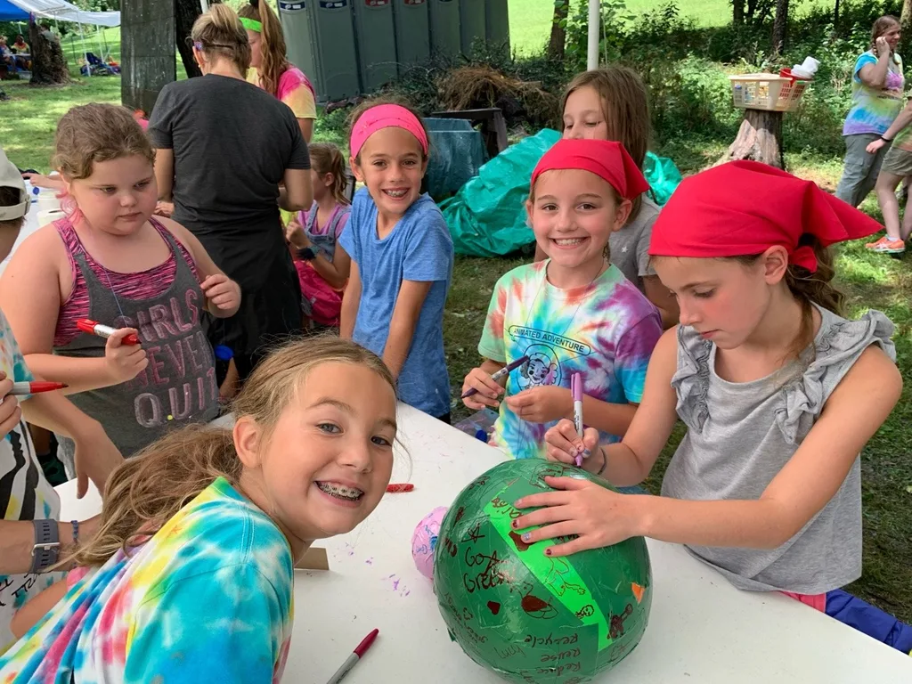 We had an adventure today! It was a very wet and stormy day, but still a pretty good day at Girl Scout camp. The best part? Our guest speaker and her message: “work hard, study hard, don’t be afraid to fail.”