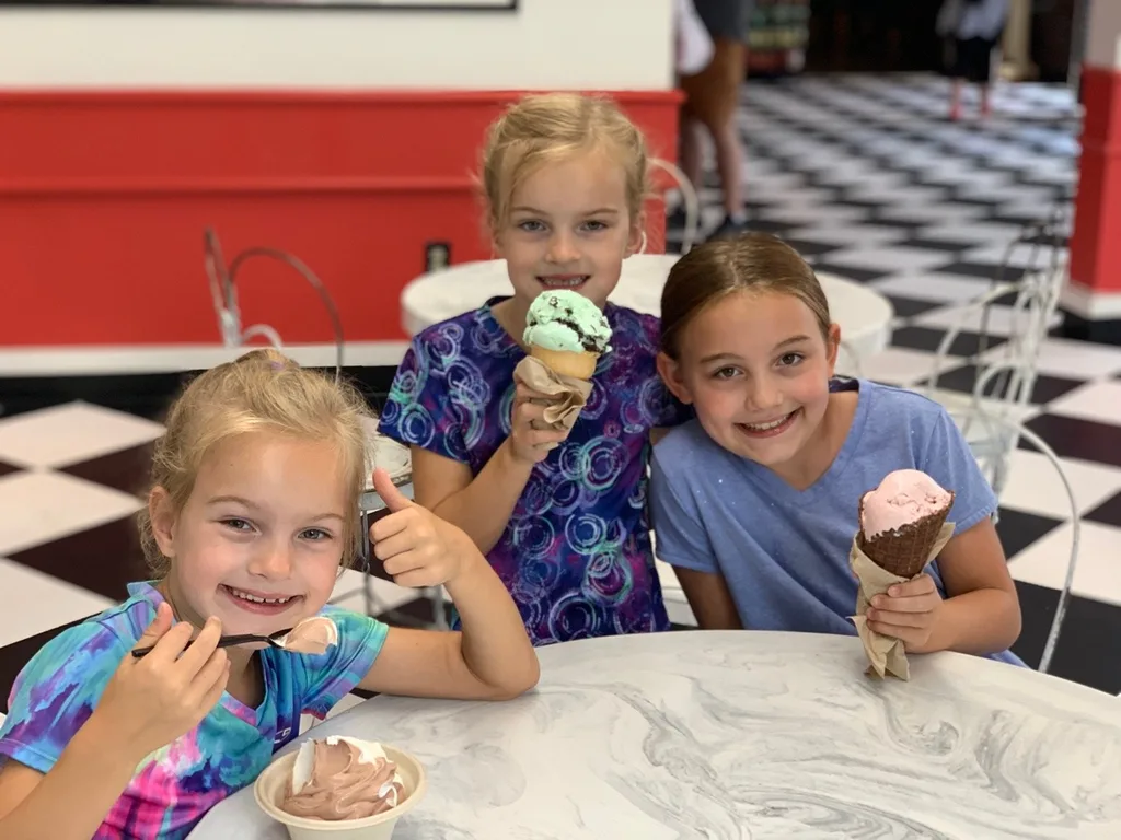 Our quick overnight trip to Mammoth Cave and the Kentucky Horse Park was so much fun! Although Gwen and Josie weren’t quite ready to tour a cave for two hours, Abby and John loved their historic cave tour. (We enjoyed the Sloan’s Pond walk led by a park ranger.) So many great hikes, and they were sworn in as Junior Rangers!