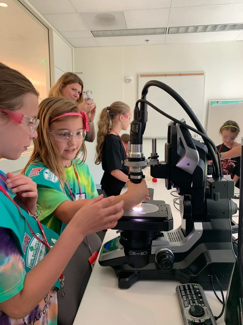 After the amazing flowers badge STEM program today, Abby declared that she is going to study botany and chemistry in college so she can be a perfumist at P&G.